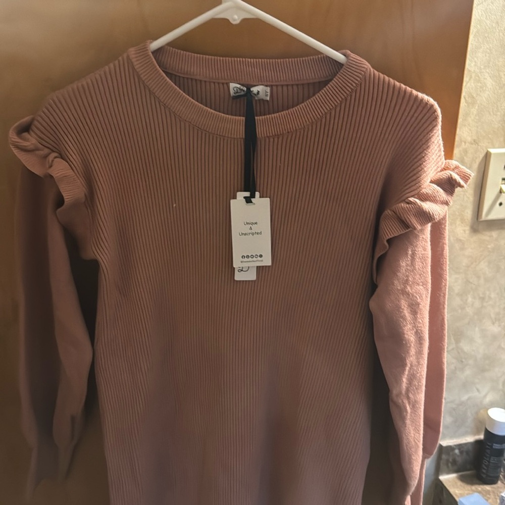 NWT Girls sweater dress